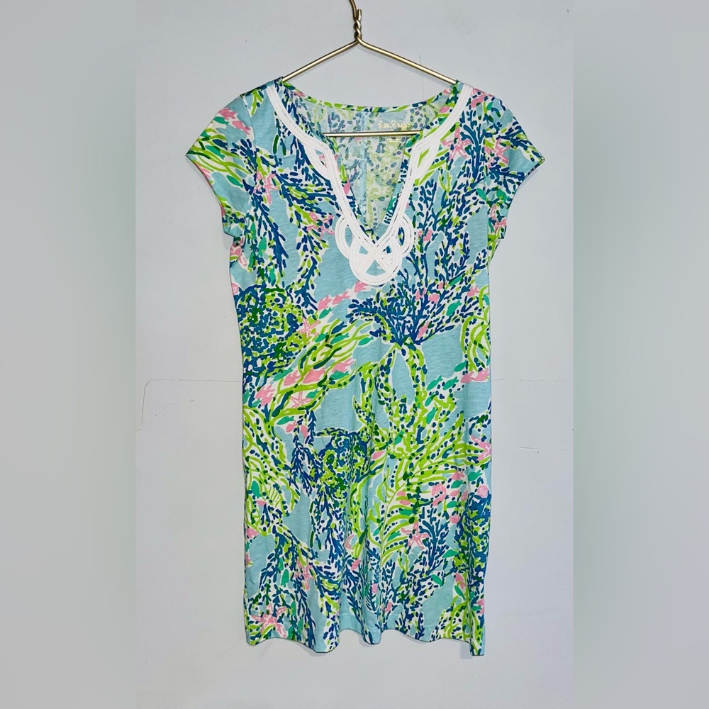 Lilly Pulitzer Brewster Sky Blue Heaven Dress sz S